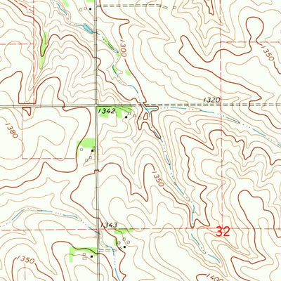 United States Geological Survey Rock Valley, IA (1968, 24000-Scale) digital map