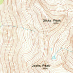 United States Geological Survey Rockbound Valley, CA (1955, 24000-Scale) digital map
