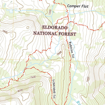 United States Geological Survey Rockbound Valley, CA (2021, 24000-Scale) digital map