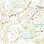 United States Geological Survey Rockbound Valley, CA (2021, 24000-Scale) digital map