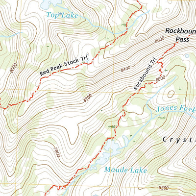 United States Geological Survey Rockbound Valley, CA (2021, 24000-Scale) digital map