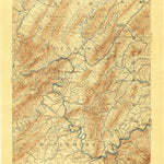 United States Geological Survey Rockbridge, VA-WV (1894, 125000-Scale) digital map