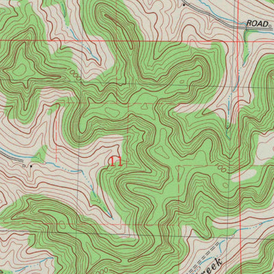 United States Geological Survey Rockbridge, WI (1983, 24000-Scale) digital map