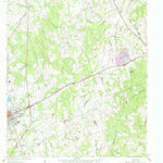 United States Geological Survey Rockdale East, TX (1961, 24000-Scale) digital map