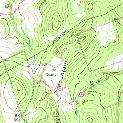 United States Geological Survey Rockdale East, TX (1961, 24000-Scale) digital map