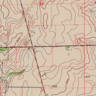 United States Geological Survey Rockdale, WI (1961, 24000-Scale) digital map