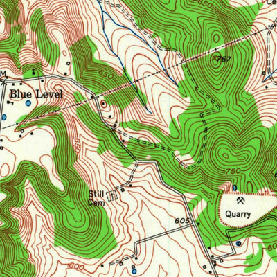 United States Geological Survey Rockfield, KY (1952, 24000-Scale) digital map