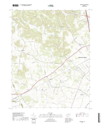 United States Geological Survey Rockfield, KY (2019, 24000-Scale) digital map