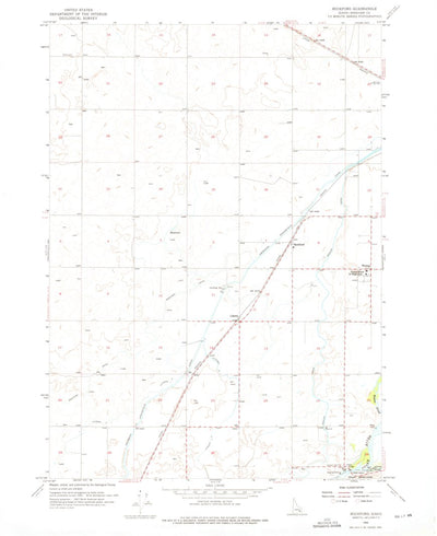 United States Geological Survey Rockford, ID (1955, 24000-Scale) digital map