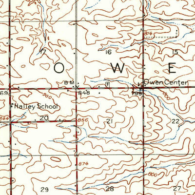 United States Geological Survey Rockford, IL-WI (1938, 62500-Scale) digital map