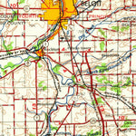 United States Geological Survey Rockford, IL-WI (1963, 250000-Scale) digital map