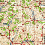 United States Geological Survey Rockford, IL-WI (1963, 250000-Scale) digital map