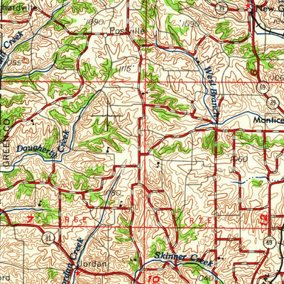 United States Geological Survey Rockford, IL-WI (1963, 250000-Scale) digital map