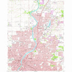 United States Geological Survey Rockford North, IL (1971, 24000-Scale) digital map