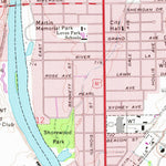 United States Geological Survey Rockford North, IL (1971, 24000-Scale) digital map