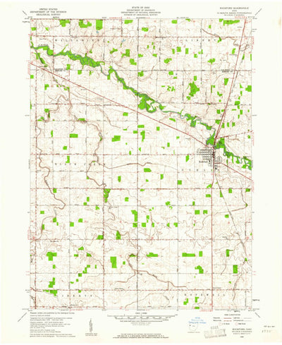 United States Geological Survey Rockford, OH (1960, 24000-Scale) digital map