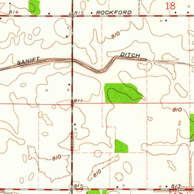United States Geological Survey Rockford, OH (1960, 24000-Scale) digital map