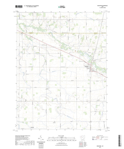 United States Geological Survey Rockford, OH (2023, 24000-Scale) digital map
