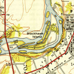 United States Geological Survey Rockford South, IL (1949, 24000-Scale) digital map