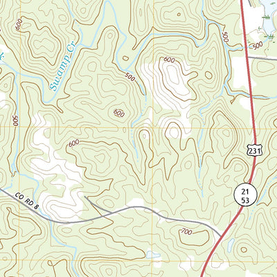 United States Geological Survey Rockford SW, AL (2020, 24000-Scale) digital map