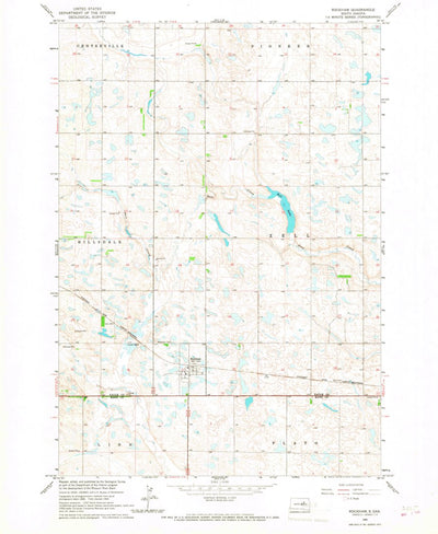 United States Geological Survey Rockham, SD (1966, 24000-Scale) digital map