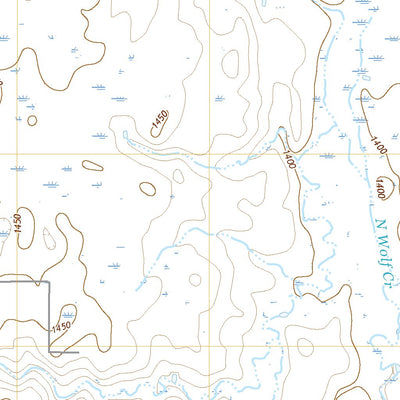 United States Geological Survey Rockham SW, SD (2021, 24000-Scale) digital map