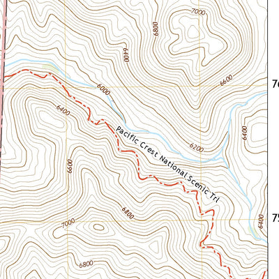 United States Geological Survey Rockhouse Basin, CA (2021, 24000-Scale) digital map