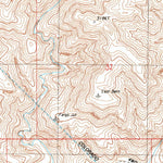 United States Geological Survey Rockhouse Canyon, CA (1988, 24000-Scale) digital map