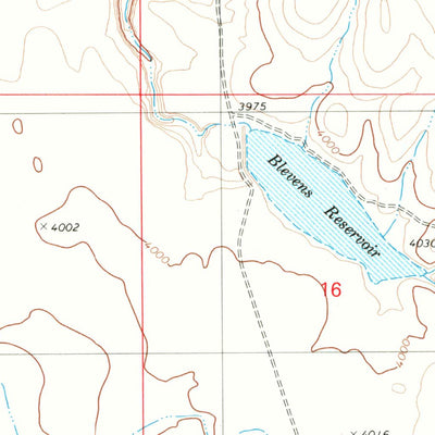 United States Geological Survey Rockhouse Reservoir, OR (1979, 24000-Scale) digital map