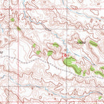 United States Geological Survey Rocking Chair Butte, MT (1981, 24000-Scale) digital map