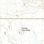 United States Geological Survey Rocking Chair Butte, MT (2020, 24000-Scale) digital map