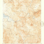 United States Geological Survey Rockinstraw Mountain, AZ (1950, 62500-Scale) digital map