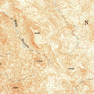 United States Geological Survey Rockinstraw Mountain, AZ (1950, 62500-Scale) digital map