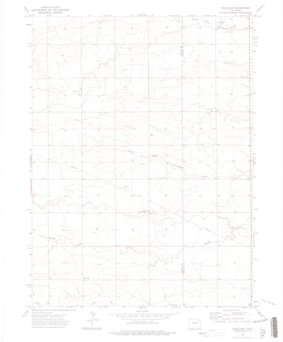 United States Geological Survey Rockland, CO (1972, 24000-Scale) digital map