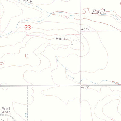 United States Geological Survey Rockland, CO (1972, 24000-Scale) digital map