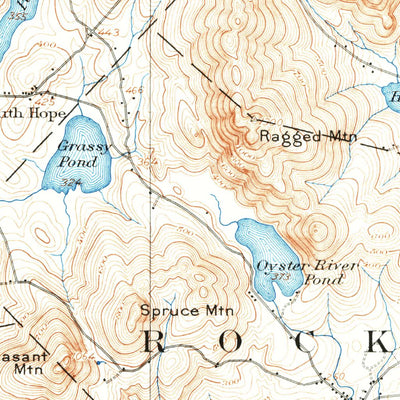 United States Geological Survey Rockland, ME (1904, 62500-Scale) digital map