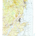 United States Geological Survey Rockland, ME (1941, 62500-Scale) digital map