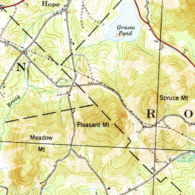 United States Geological Survey Rockland, ME (1941, 62500-Scale) digital map