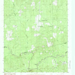 United States Geological Survey Rockland, TX (1984, 24000-Scale) digital map