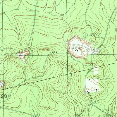 United States Geological Survey Rockland, TX (1984, 24000-Scale) digital map