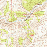 United States Geological Survey Rockland West, ID (1971, 24000-Scale) digital map