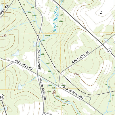 United States Geological Survey Rockledge, GA (2020, 24000-Scale) digital map