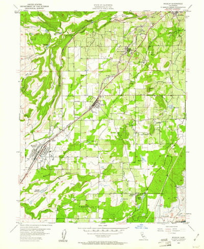 United States Geological Survey Rocklin, CA (1954, 24000-Scale) digital map