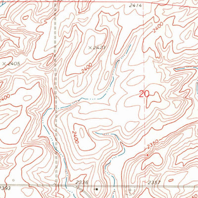 United States Geological Survey Rocklyn SE, WA (1969, 24000-Scale) digital map