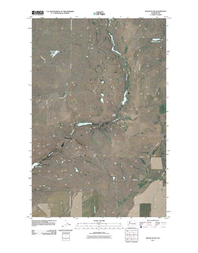 United States Geological Survey Rocklyn SW, WA (2011, 24000-Scale) digital map