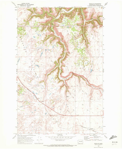 United States Geological Survey Rocklyn, WA (1969, 24000-Scale) digital map