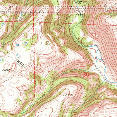 United States Geological Survey Rocklyn, WA (1969, 24000-Scale) digital map