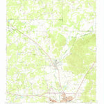 United States Geological Survey Rockmart North, GA (1968, 24000-Scale) digital map