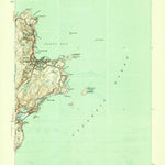 United States Geological Survey Rockport, MA (1945, 31680-Scale) digital map