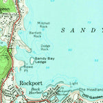 United States Geological Survey Rockport, MA (1960, 24000-Scale) digital map
